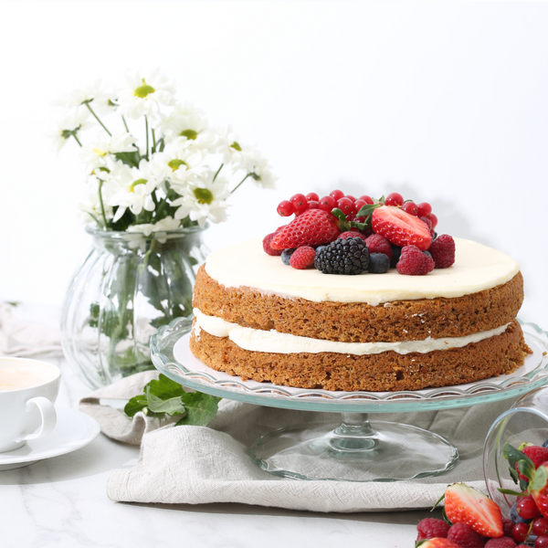 - Tarta de zanahoria -