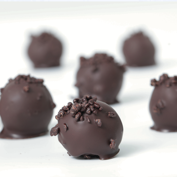 Caja de Trufitas de chocolate negro 20 ud.