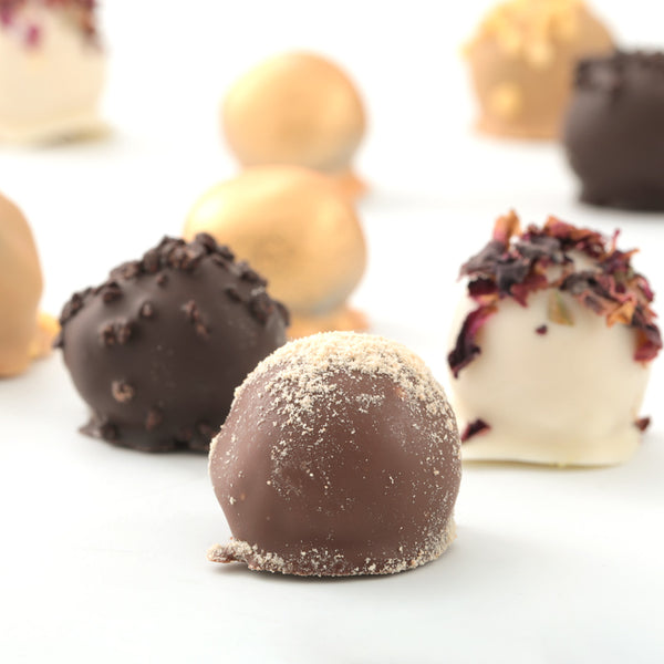 Caja de Trufitas variadas 5 chocolates 20 ud.