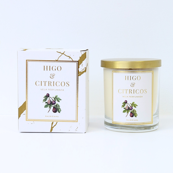 Vela de higo y cítricos