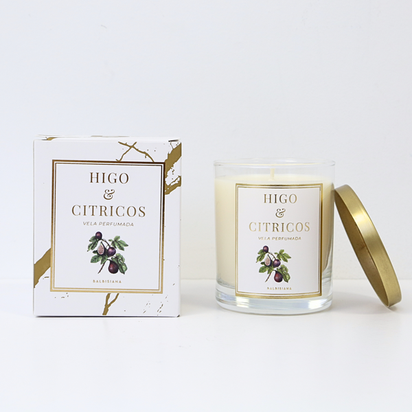 Vela de higo y cítricos