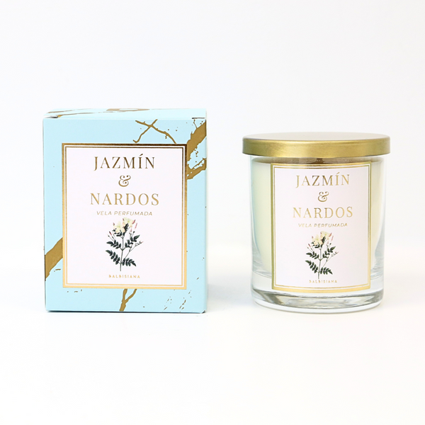 Vela de jazmin y nardos