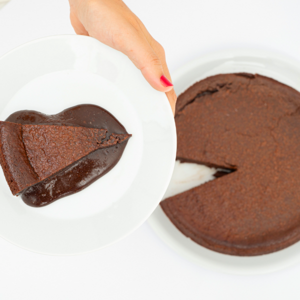 Tarta coulant de chocolate