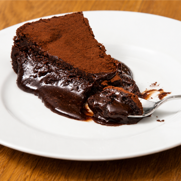 Tarta coulant de chocolate