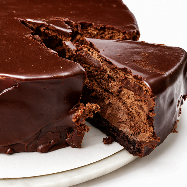 Tarta de mousse de chocolate SIN
