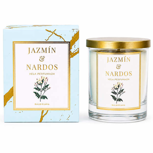 Vela de jazmin y nardos